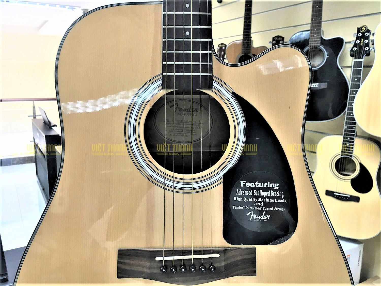 Đàn guitar Fender CD60CEN - 3