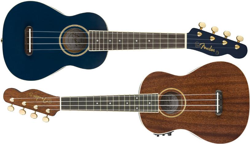 Đàn ukulele Fender Mino'Aka