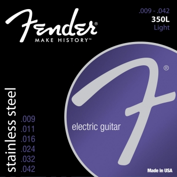 Fender 350L STNLS STL BALL END 9-42 (DÂY GUITAR ĐIỆN)