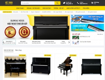  Việt Thanh Music ra mắt website mua sắm nhạc cụ online với giá 